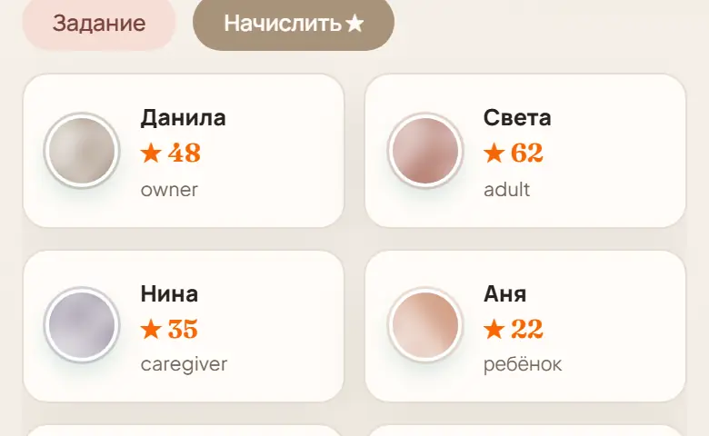 Дети и ★